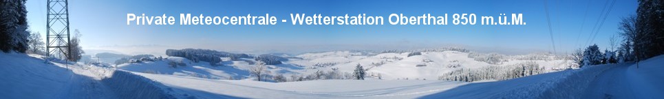 Wetterstation Oberthal 850 m.ü.M.